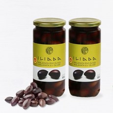 이리아다 칼라마타 올리브, 500g, 2개