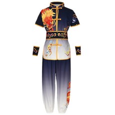 무술 태극권 의류 중국 쿵푸 복장 유니폼 정장, 1개, 1. B Black White