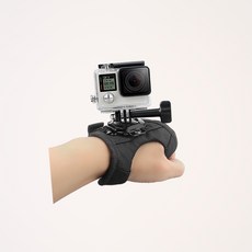 액션캠 손등 거치 360도 회전 촬영 장비, 1개