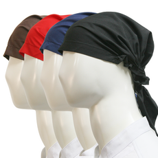 쿡셰프 심플 주방 두건 4종 (택1), 브라운, 1개