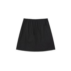 매장정품 글로니 GLOWNY G CLASSIC LACE-UP MIDI SKIRT (BLACK) GC26SUSK0010BK 750923
