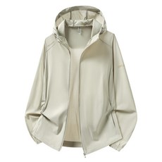 釣友俱樂部 防紫外線冰絲防曬服外套皮膚衣 夏季戶外UPF50 透氣防曬衣, 女款-冷茶灰,男款4XL【165-185斤】, 1個