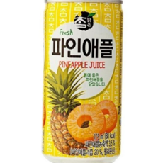 파인애플 음료 캔주스 열대과일 175ml 파인애플 주스 시원한 혼합 간식 식사대용 피크닉 대용량 30캔 벌크