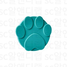 강아지 고양이 실리콘 캔커버 습식 사료 캔뚜껑 덮개 반려동물 간식 보관 밀폐 커버, 그린