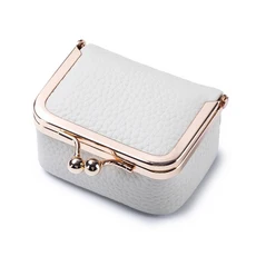 새로운 가죽 작은 금색 다이아몬드 반지 보석 미니 목걸이 동전 대량, 04 04 baise