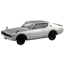 AOSHIMA 스냅키트 닛산C110 스카이라인GT-R 실버, 1개