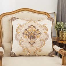 다기능 순면 이불 겸용 두꺼운 쿠션, 골든 옐로우 플라워 프래그런스 순면 이불