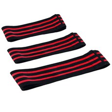 스쿼트밴드 운동밴드 스트레칭밴드, 1개, 블랙레드