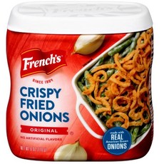 French's Original Crispy Fried Onions Certified Kosher Made in the USA 6 oz (Pack of 2), 170g, 1개
