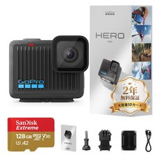 GoPro 품 액션 카메라 HERO128GB 고속 SD 카드 4K 초 86g 5m 방수 HyperSmooth 손떨림, B0FCYHMN78