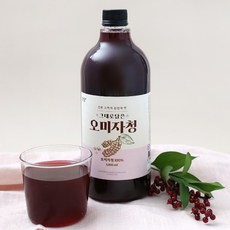맛꾼 진하게 담은 새콤달콤 국내산 오미자청 1000ml 대용량, 2개, 1L
