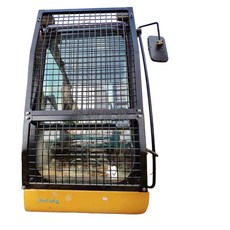 굴삭기 안전망 유리 보호대 하단 운전실 하부 굴착기, 1개, 유공 시리즈 [범용 모델]