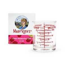 메리루스 투명 계량컵 45ml (2.1oz), 1개, 유리
