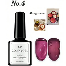 10ml 과일 캣아이 젤 네일 폴리쉬 1/5병 DIY 네일 아트 봄/여름 네일 아트 발렌타인데이 네일 아트., 05 04