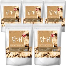 건강중심 국산 당귀 300g 말린 참당귀, 5개
