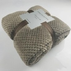 침대용 부드러운 따뜻한 플란넬 담요 단색 핑크 블루 컬러 산호 양털 밍크 소파 커버 침대보 격자 무
