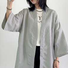 개꿀굿즈 3D 패턴 미용실 손님 가운, 3D스타패턴(그레이), 1개