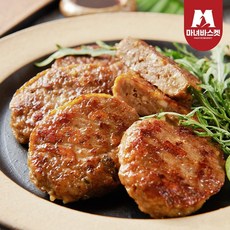 [마녀바스켓] 담양식 두툼한 수제 한돈 떡갈비 120g x8팩, 8개