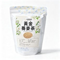 台灣黃金蕎麥茶 炒熟蕎麥 蕎麥茶 養生茶, 1個, 黃金蕎麥茶 600g