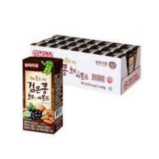 삼육두유 검은콩 호두와 아몬드 24팩 190ml, 24개