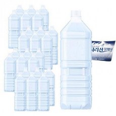 지리산 물하나 2L x 36병 생수 샘물, 36개