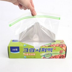 탐템 지퍼백 아기지퍼백 지퍼백비닐, 18cm x 20cm