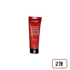 티티)아쿠아대용량물감(빨강/220ML) 2개입
