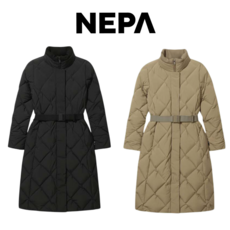 [백화점발송]네파 여성 롱패딩 구스 다운 코트형 겨울 패딩 점퍼 자켓