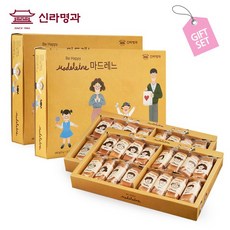 [신라명과] 마드레느(대) 32개입 X2 (쇼핑백 증정), 480g, 2개