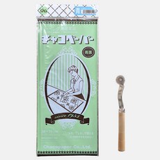 차코페이퍼 재단용 양면 먹지 + 룰렛 세트 트레이싱 복사지, 1개, 블루1장+룰렛1개