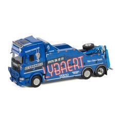 WSI 1:50 SCANIA CS20H 6X2 Depannage Lybaert 01-3334 구조 차량 모델, Blue, 1개
