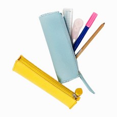 DIY 필통 만들기 안경집 가죽공예 키트 재료 도구 풀세트, 머스타드