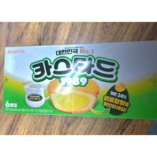 롯데 카스타드 오리지널, 138g, 7개