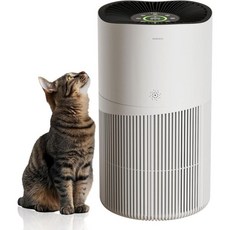 니카사 A1PRO 공기청정기 26평 탈취 360° 흡입구 공기질 시각화 애완동물 털·냄새 대책 살균 집진 H13 HEPA 4중 필터 정숙 설계 스마트폰 연동, 니카사 A1PRO 공기청정기 26평 탈취 360° 흡