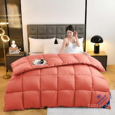 구스이불 패딩이불 프리미엄 거위털 침구 순면 겨울용 오리털이불 호텔침구 사계절 겨울, 4. 벨벳 이불(와인) 따뜻