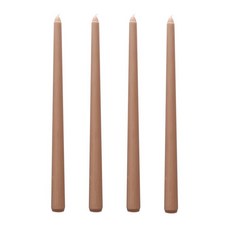 원뿔형 컬러 25cm 인테리어 캔들 결혼식 연회 로맨틱 분위기 조명 파티, 1개, 1000ml, 26_계피