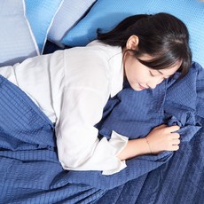 여름 얇은 침대 시어서커 리플 홑이불냉장고이불 침대용 이불 홑이불 TLi07957, 본상품선택