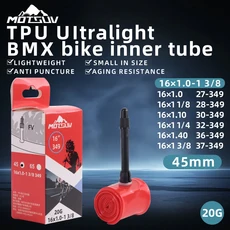 초경량 TPU 도로 MTB 자전거 내부 튜브 16inch18 "20" 22 26 "27.5" 29 "45/65MM 프랑스어 밸브 타이어 부, 01 프레스타 밸브, 01 China Mainland, 09 16inch(349)45mm