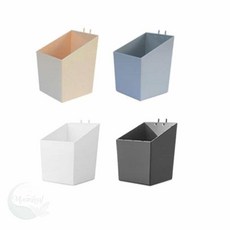 MLStore 타공판 바구니 타공판수납함, 베이지