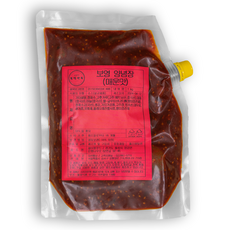 보영만두 쫄면 소스 대용량 (매운맛), 1kg, 1개