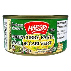 Maesri 레드 커리 페이스트 396.9g14온스, 그린 커리, 4 Ounce (Pack of 4)