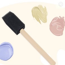 [루아르셀] 스폰지 붓 2.5cm 페인팅 메이크업 및 아트용 스폰지붓