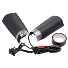 킹콩 오토바이 열선그립 DIY용 1단 2단 온도조절 핸들열선 히팅, 1세트