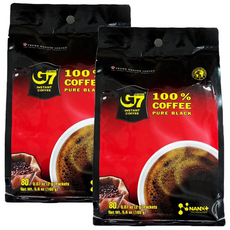 G7 블랙커피 베트남 커피 Vietnam coffee, 2g, 2개, 80개입