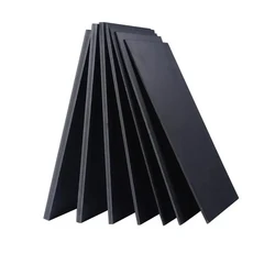 DIY 건축 모형 재료 플라스틱 플랫 보드 컬러 PVC 폼 수제 200x300, 04 200x300x5mm 2Pcs, 02 검정색