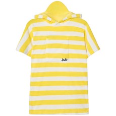 JoJo Maman BeBe 英國製 嬰幼兒兒童游泳浴巾, 1個, 黃色小鴨_JJL3024,0-2Y