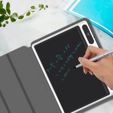 台灣出貨 商务液晶手写板 10.1寸无纸化办公手绘设计草稿板 学生家用电子黑板 電紙板 寫字板 手寫板 液晶畫板, 黑色