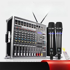 사운드 크래프트 파워드믹서 앰프 교회 공연 믹서 파워드 채널, 8채널 전화기 2400W 2400W 10시간, 기본 모델명/품번