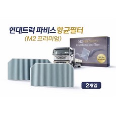 대성부품/파비스 항균휠터/화물차/현대트럭/M2/카고/덤프/특장차/탑차/윙바디/실내필터/필타/국내생산/국산/프리미엄./파비스 향균필터/에어컨/2개/실내공기/미세먼지, 97163-6D200, 2개