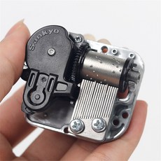 DIY 뮤직 박스를위한 블랙 뮤직 무브먼트 Sankyo18 많은 클래식 노래 메리 크리스마스 Jingle Bells For Elise, Tori no Uta